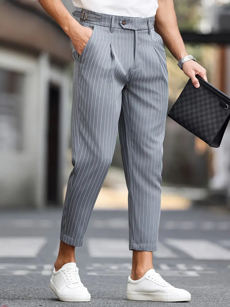 The Montrose Elegant Striped Pants