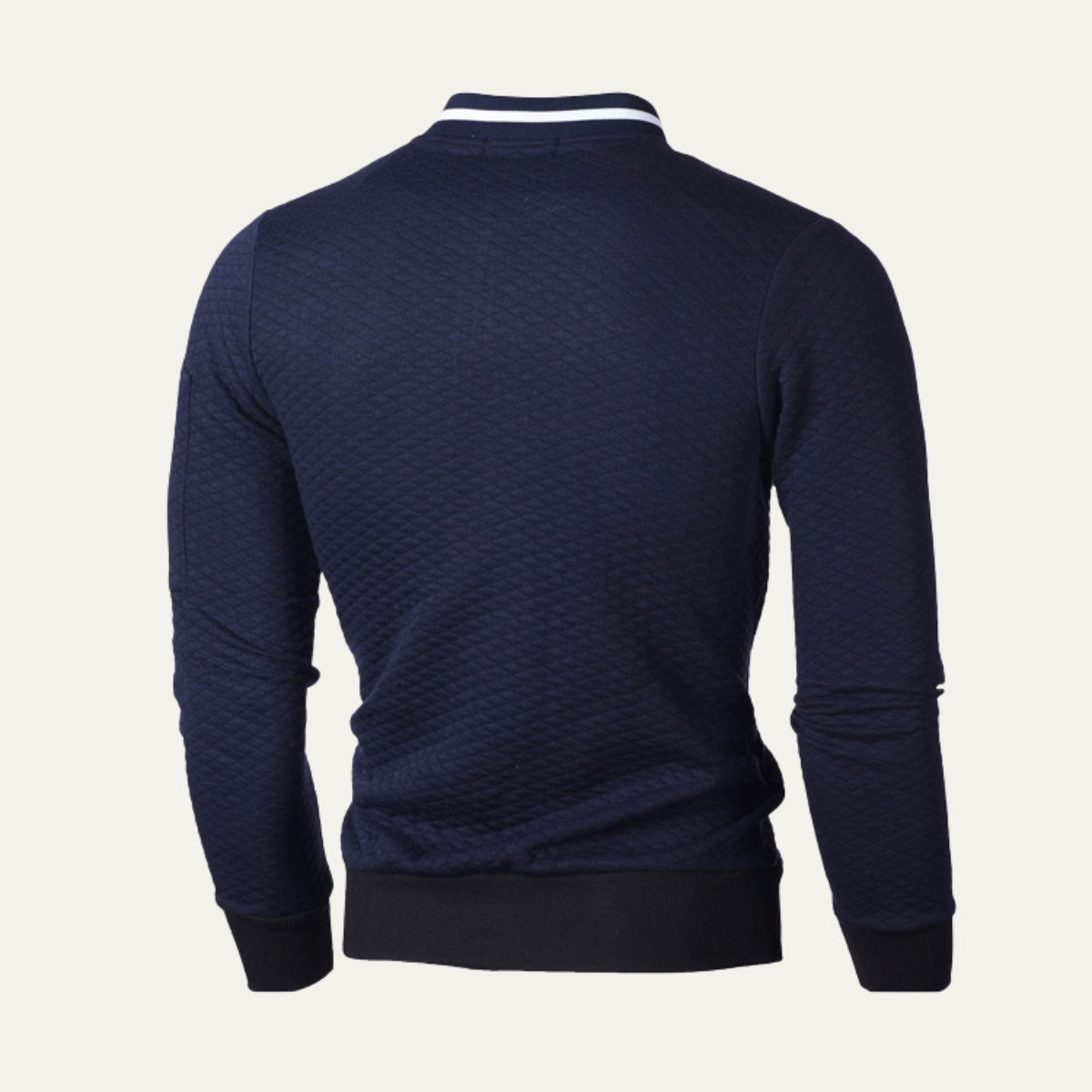 The Ridgepark Men's Zip Up Lightweight Quilted Bomber Jacket