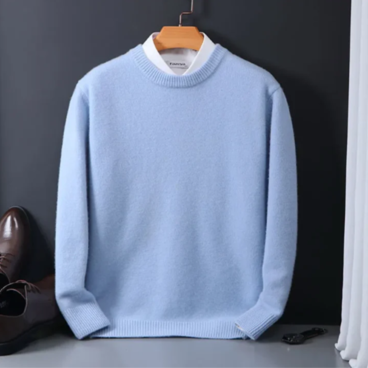 The Prescott Men’s Classic Crew Neck Sweater