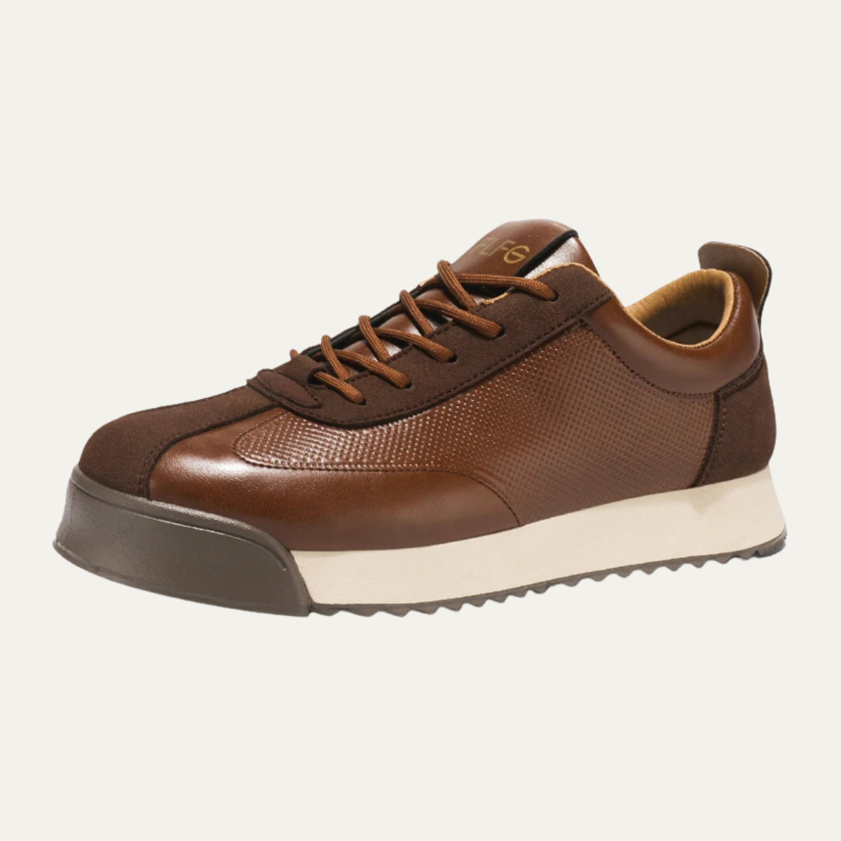 The Woodmere Men’s Retro Leather Casual Comfort Lace Up Shoes