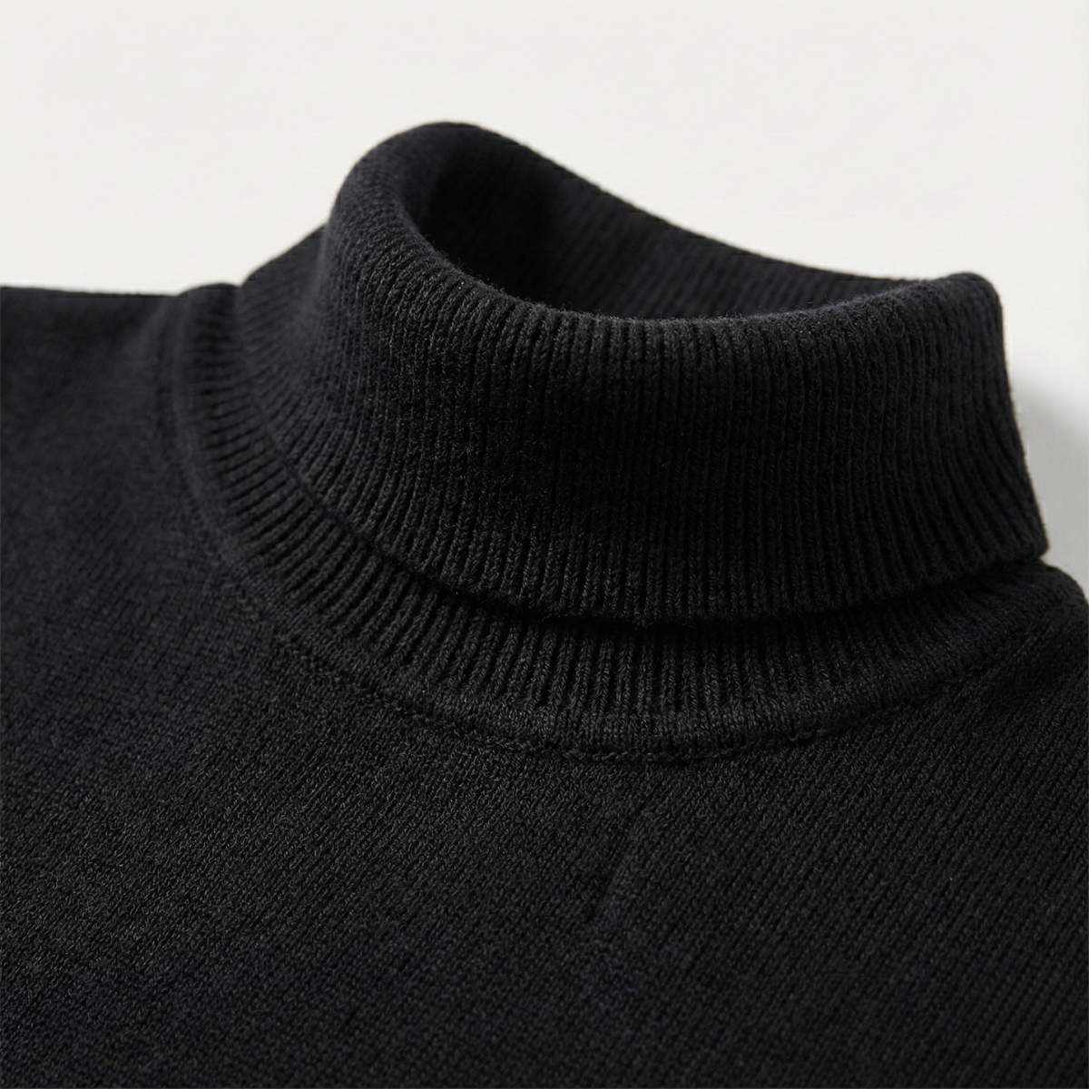 The Caernarfon Men's Slim Fit Turtleneck Casual Sweater