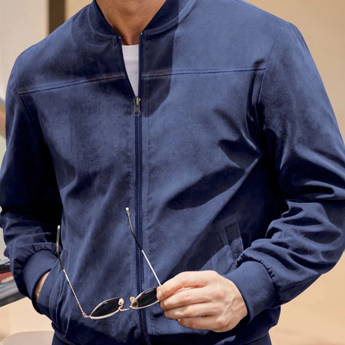 The Mayfair Suede Casual Jacket for Men