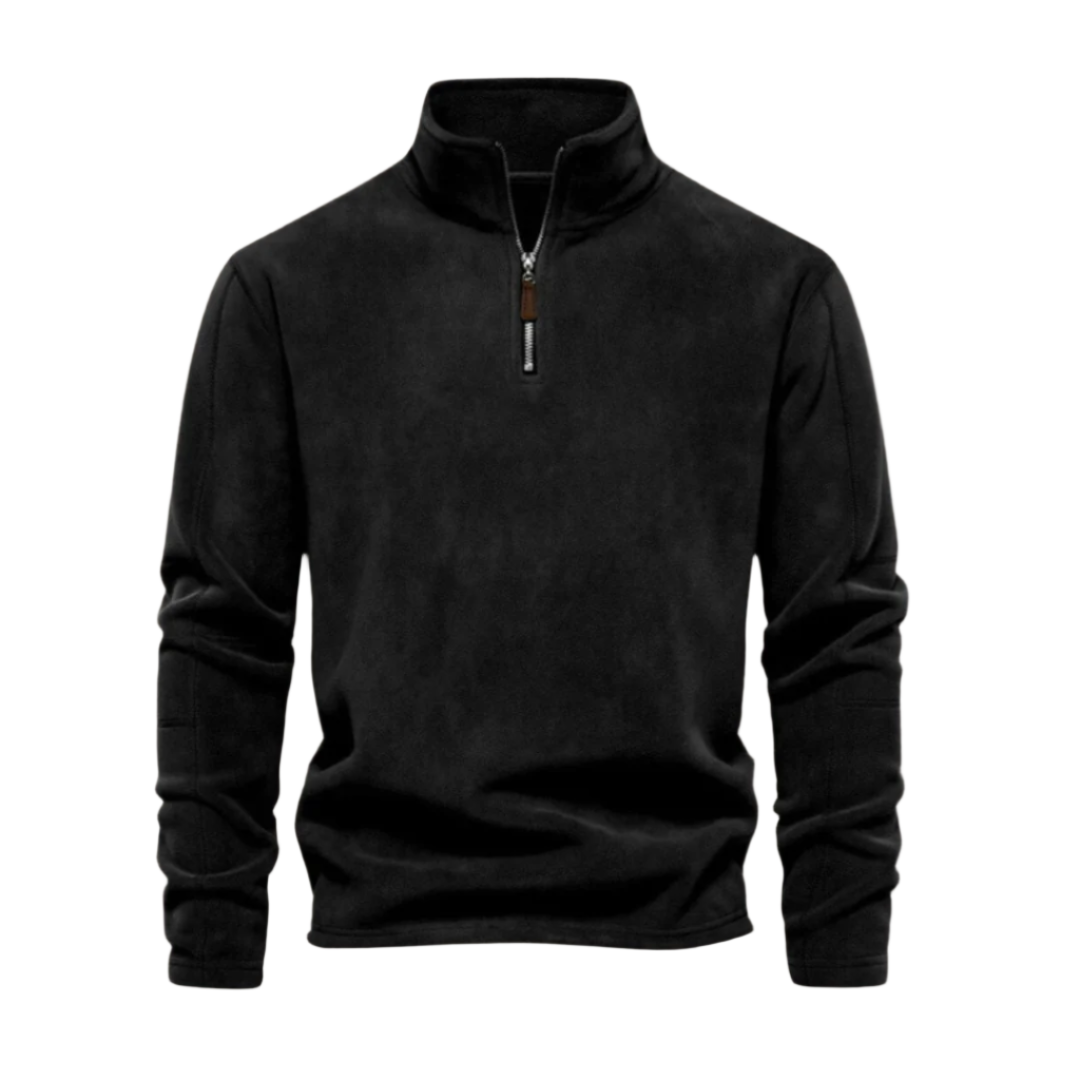 The Albury Classic Fleece Quarter Zip Sweater for Men