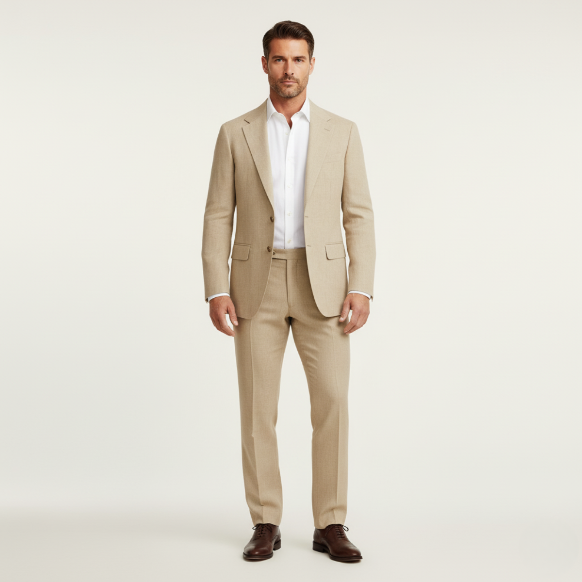 The Amalfi Linen Wedding Guest Men Suit