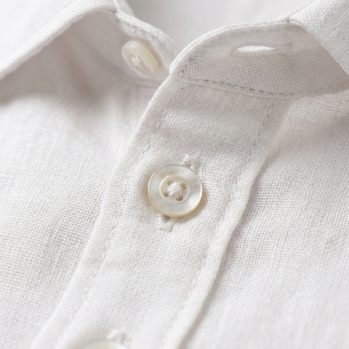 The Silverwood Hill Men's Lightweight Linen Summer Casual Button Up Shirt