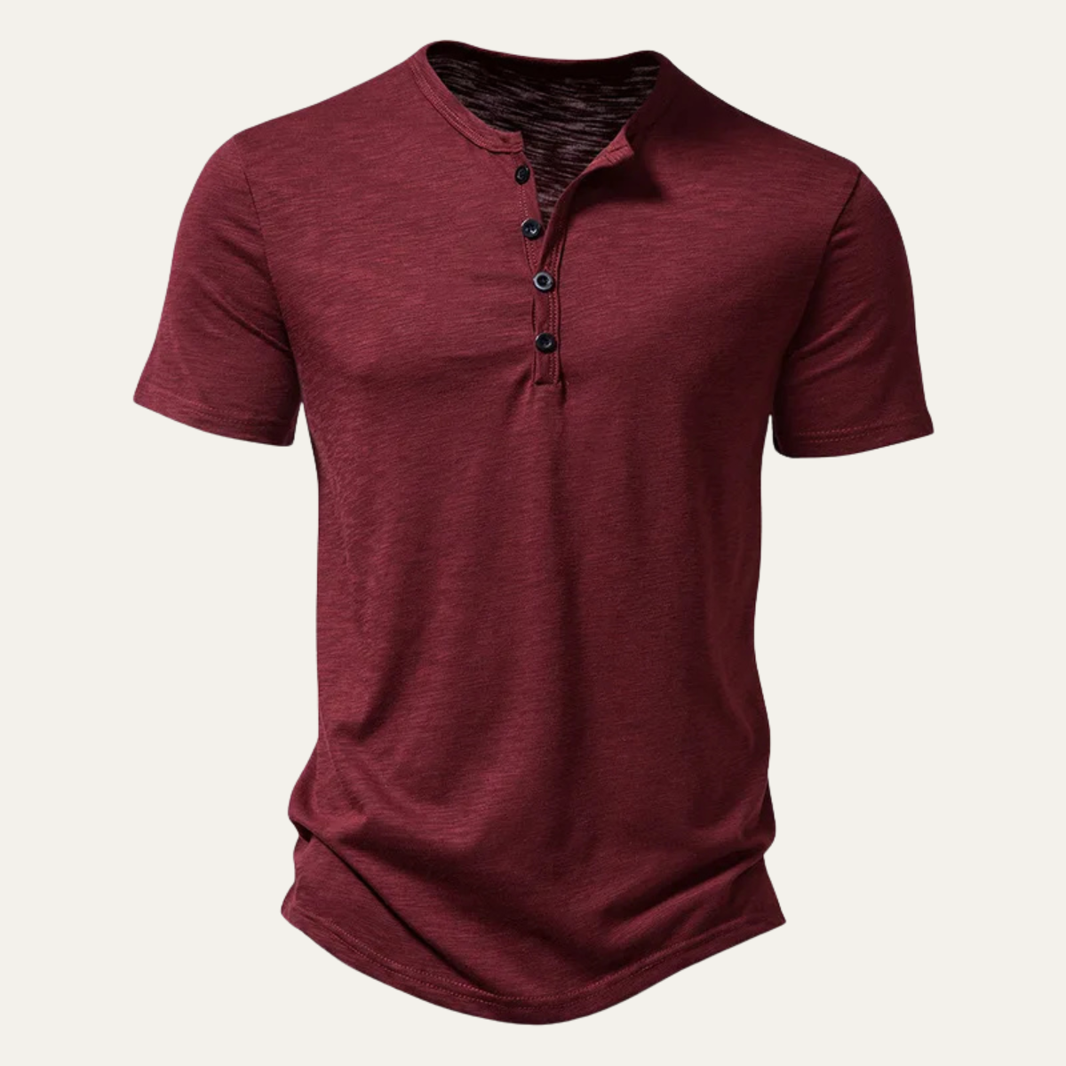 The Windsor Men’s Casual Henley Collar Summer T Shirt