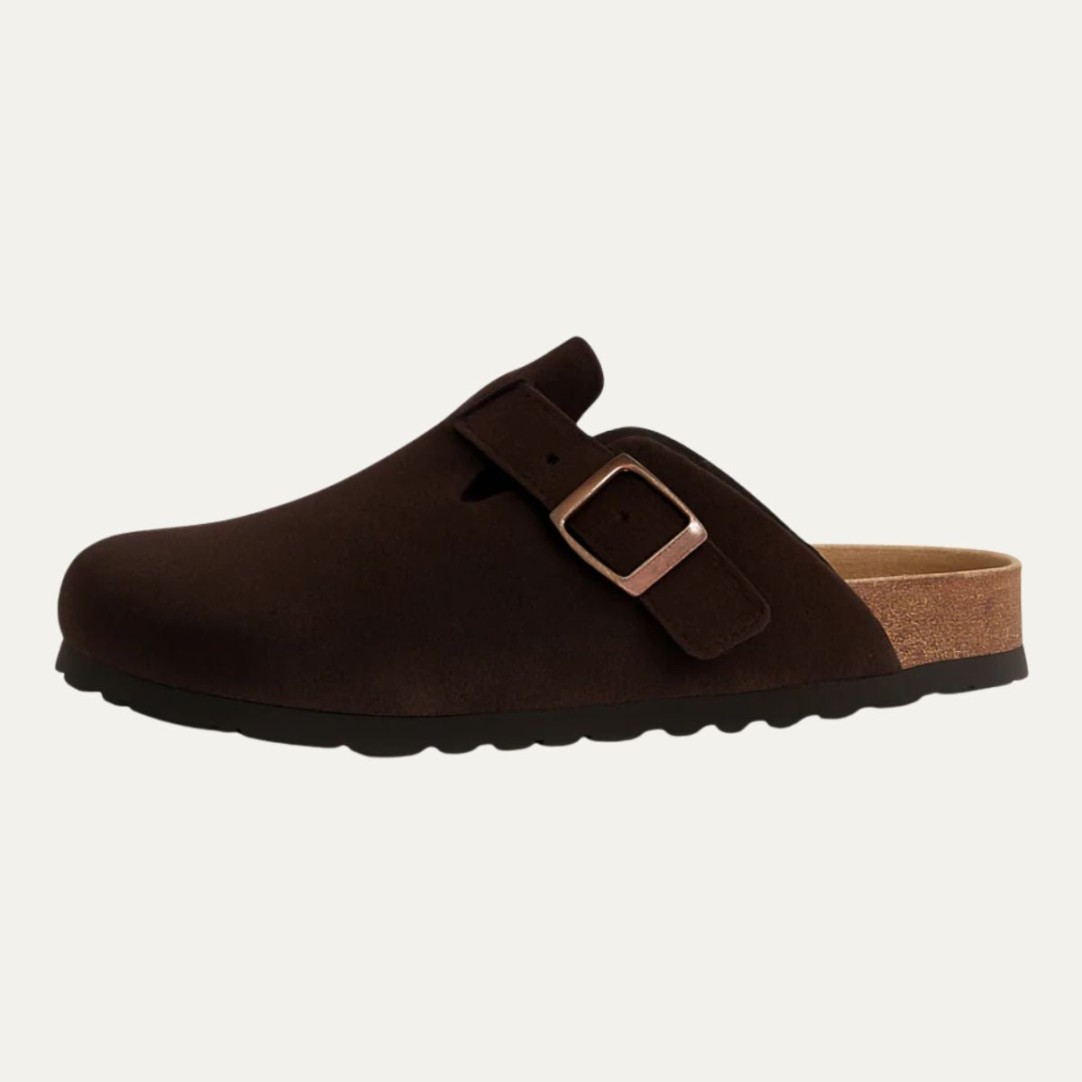 The Amalfi Men's Brown Old Money Suede Moccasin Slipper
