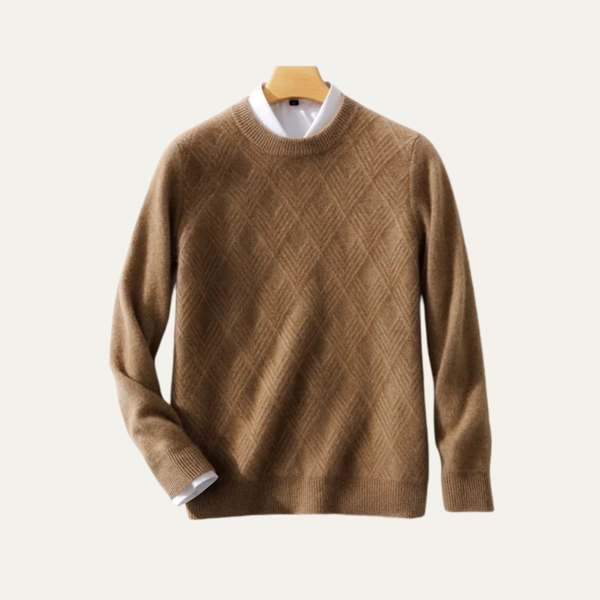 The Inverness Men’s Warm Winter Cashmere Sweater