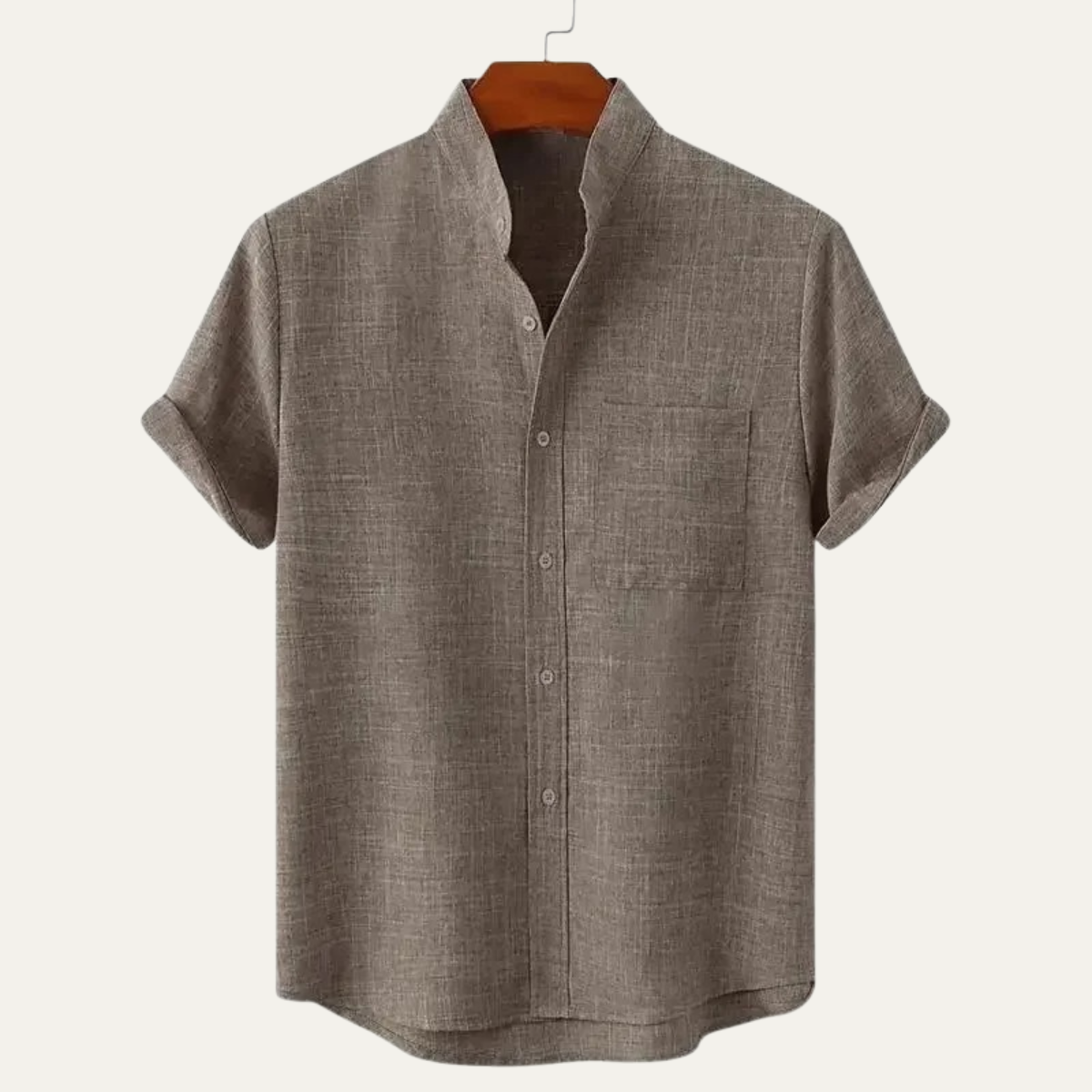The Winchester Men’s Oversized Cotton Linen Beach Shirt