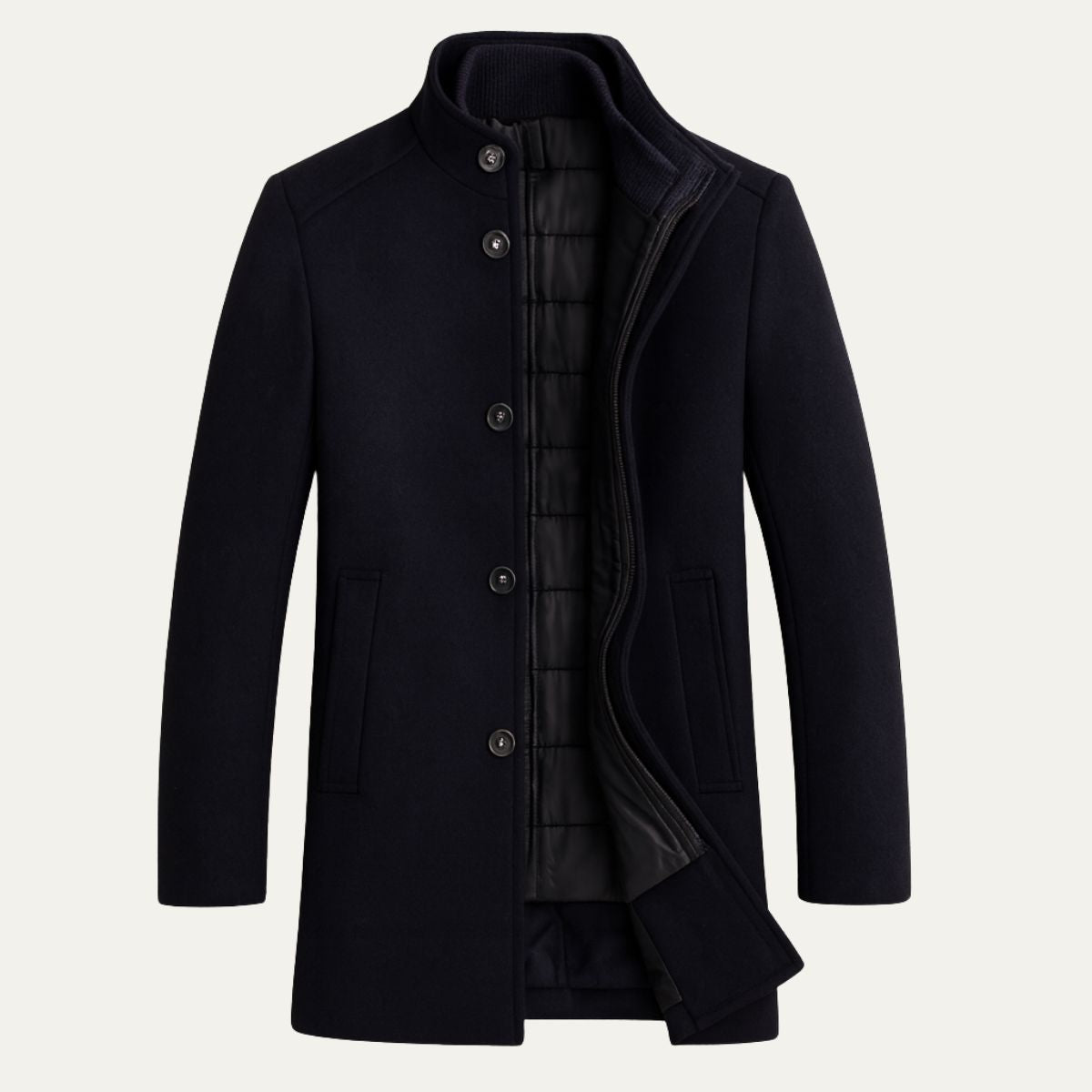 The Vienna Wool Coat – Men’s Classic Overcoat