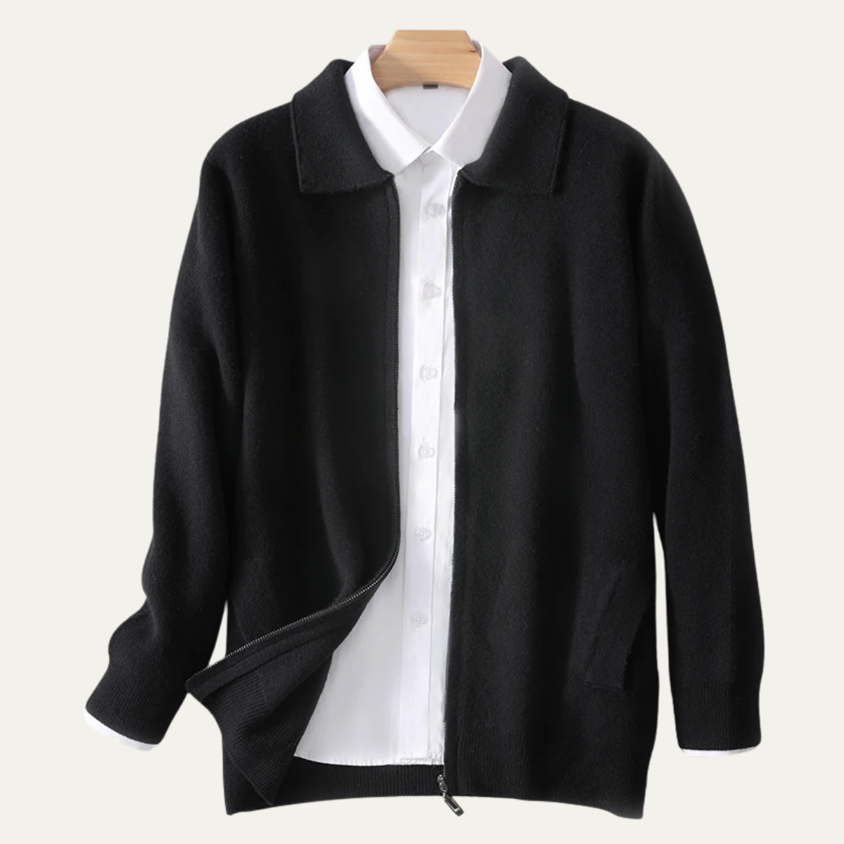 The Timberland Sweater – Men's Soft Luxury Wool Knit Cardigan