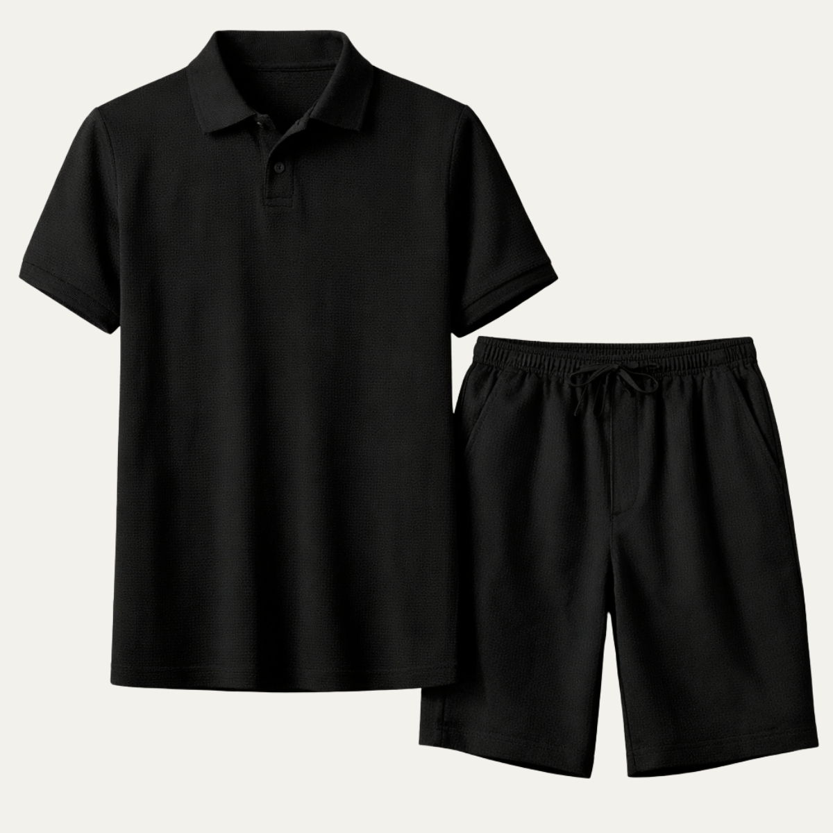 The Ashwood Creek Men’s Casual Co Ord Set – Shirt & Shorts
