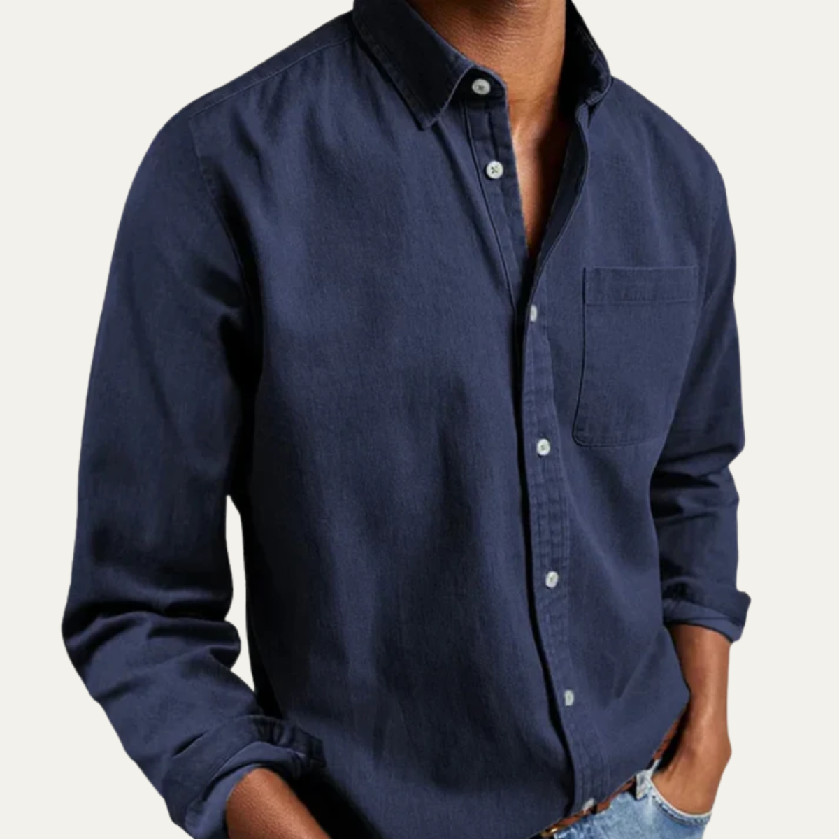 The Casale Men's Casual Long Sleeve Button Shirt
