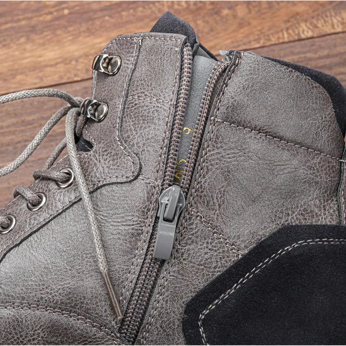 The Manchester Men's Vintage Leather Ankle Boots