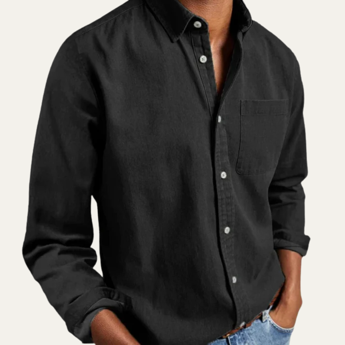 The Casale Men's Casual Long Sleeve Button Shirt