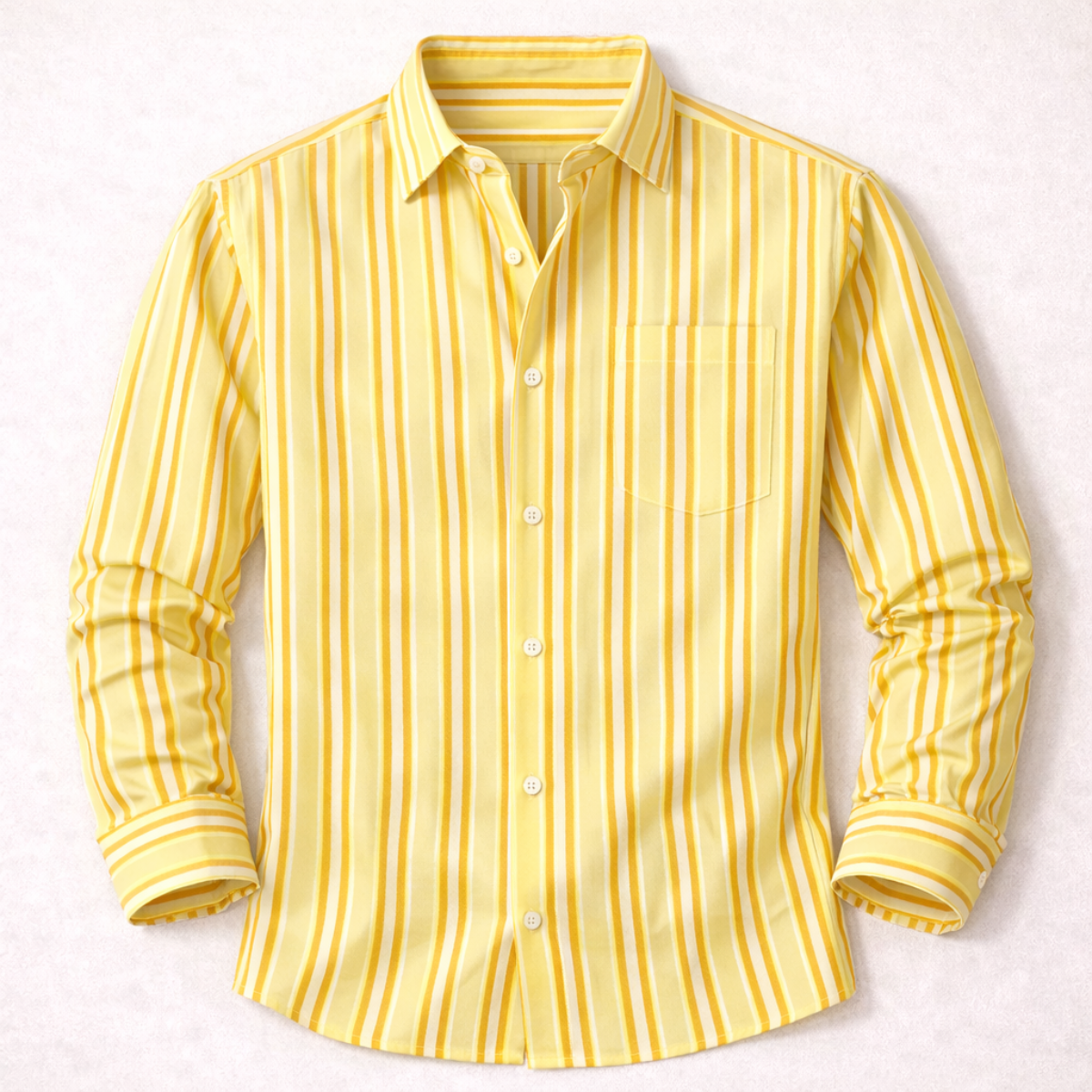 The Garda Men’s Slim Fit Striped Elegant Dress Shirt