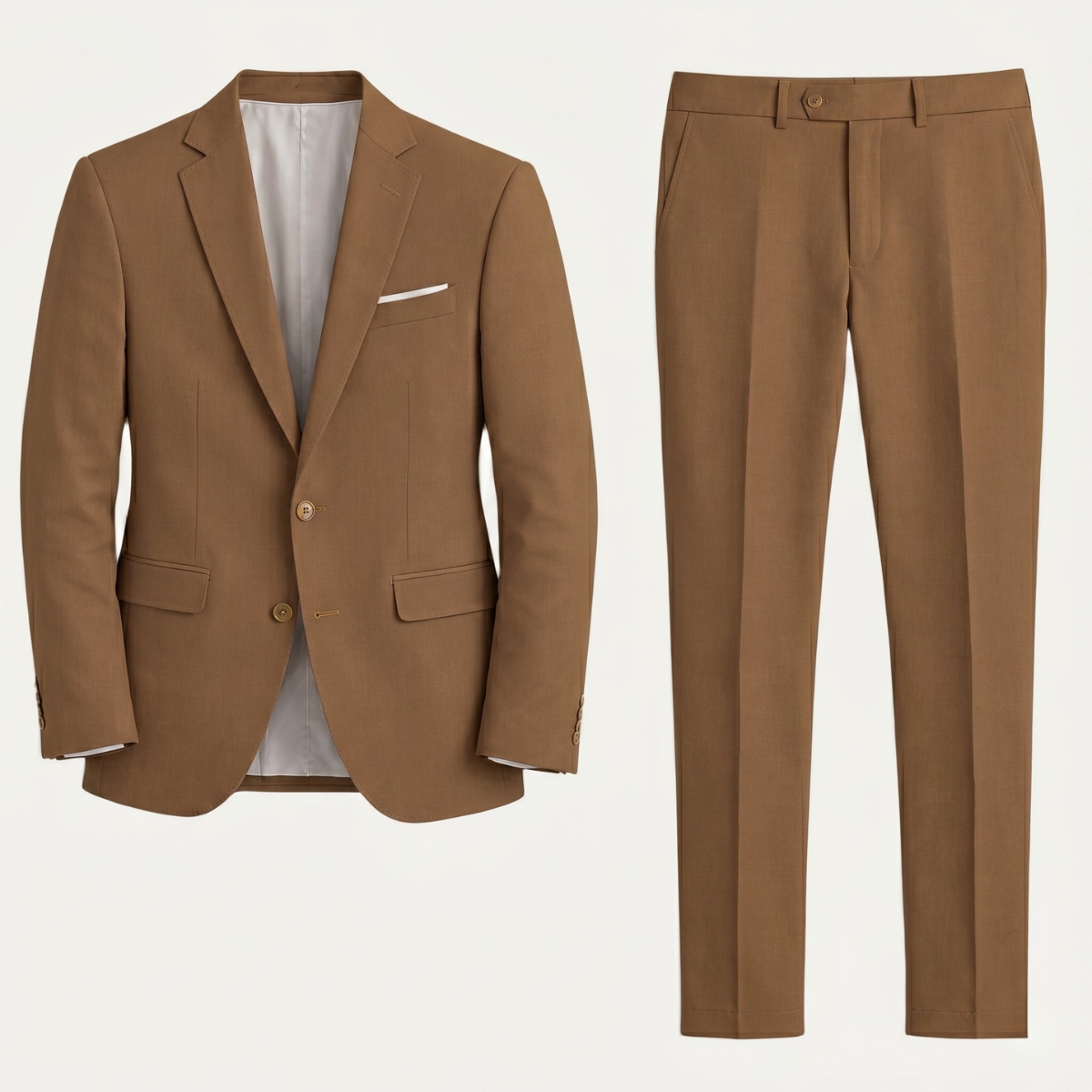 The Brescia Men’s Two Piece Suit – Slim Fit Blazer and Pants Formal Set