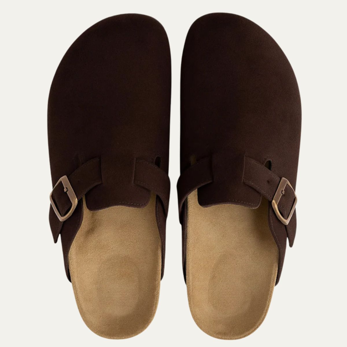 The Amalfi Men's Brown Old Money Suede Moccasin Slipper