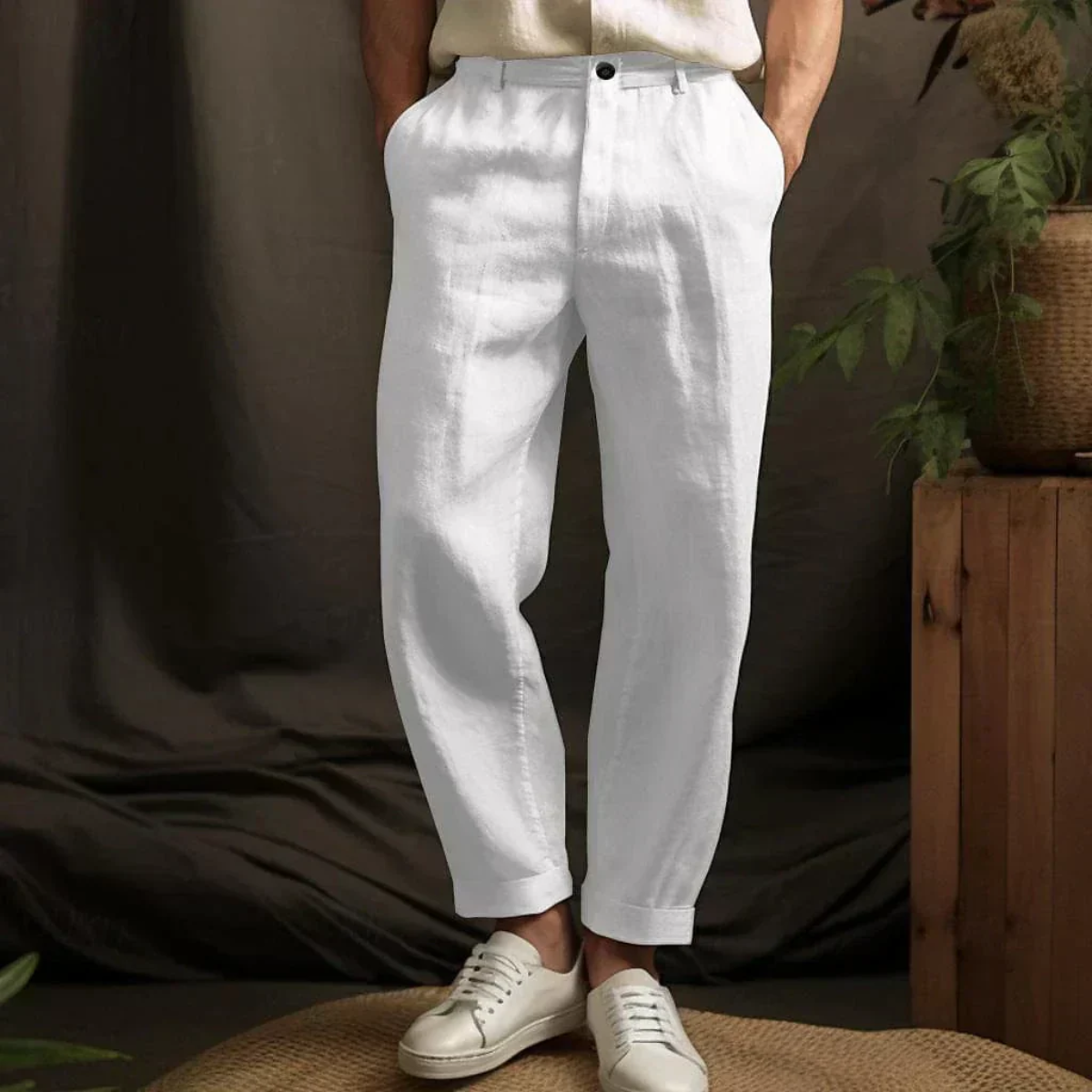 The Siena Men’s Linen Pants