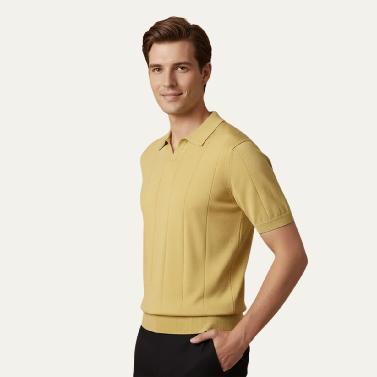 The Sondrio Men’s Short Sleeve Polo Shirt