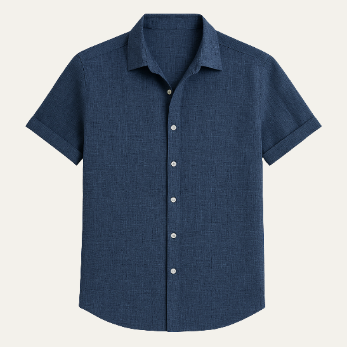 The Westmere Men's Short Sleeve Linen Shirt