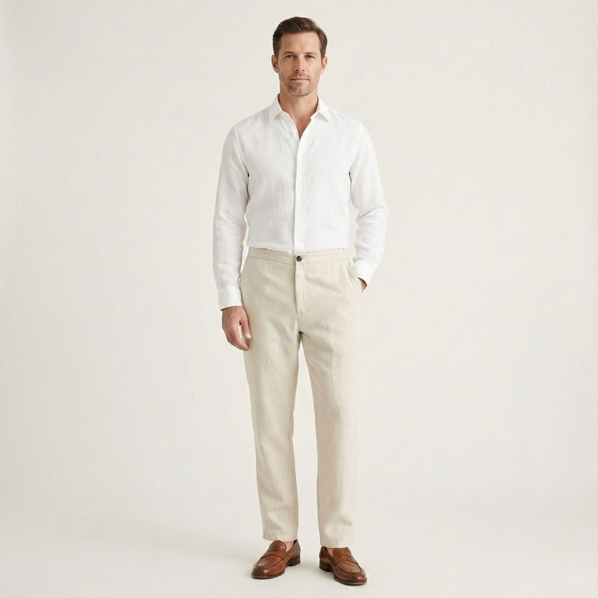 The Capri Linen Pants for Men