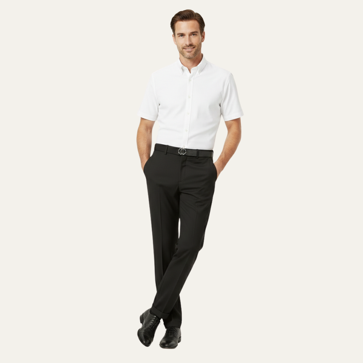 The Northshore Men’s Slim Fit Pleated Linen Dress Pants