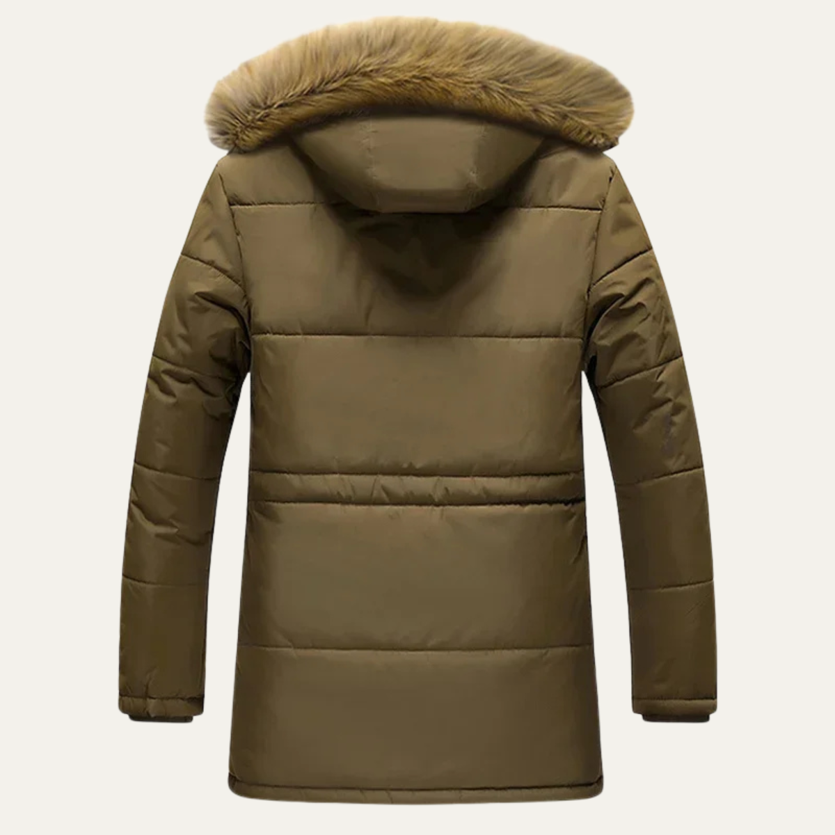 The Glenmoor Men’s Warm Winter Parka Jacket with Fur Hood