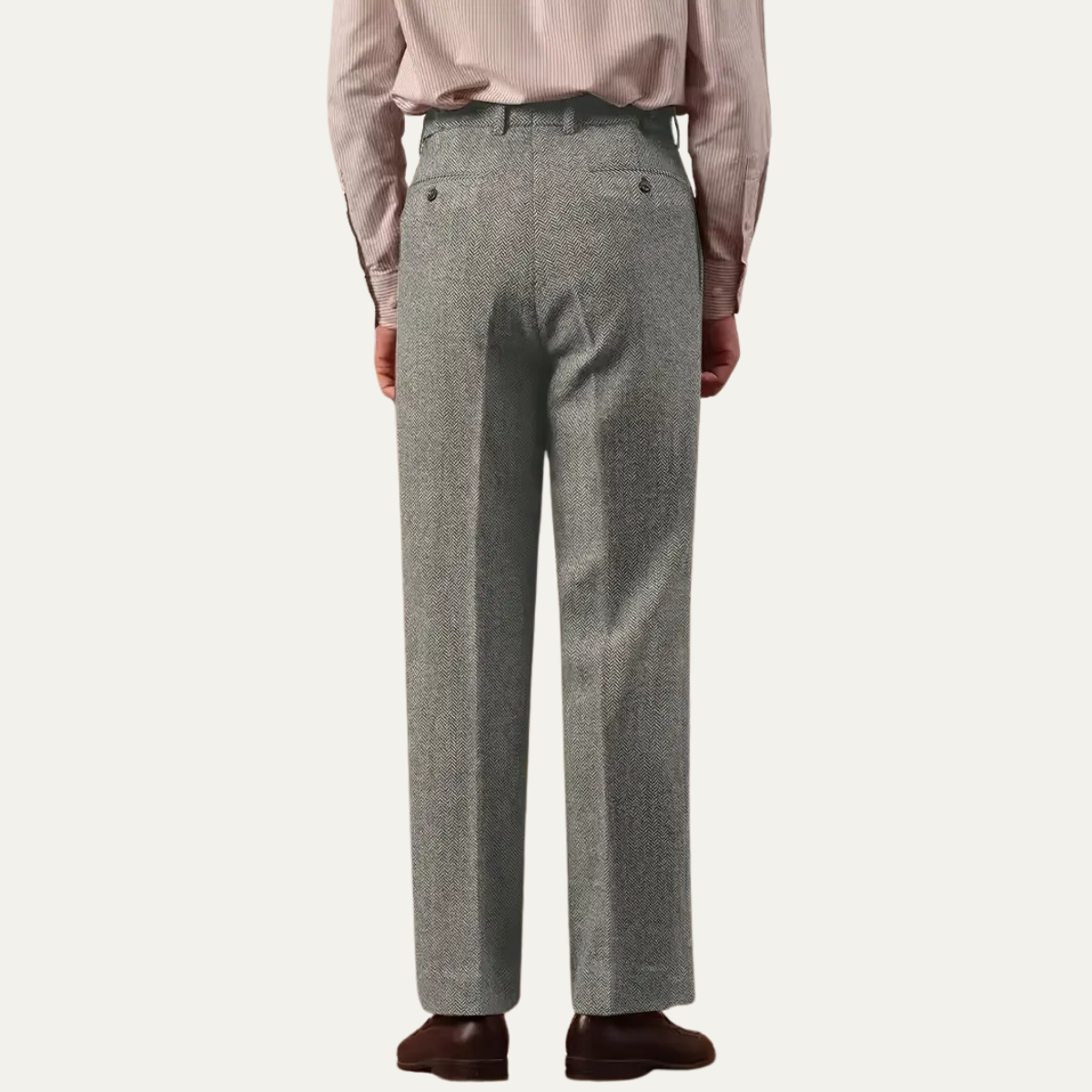 The Fairchild Men's Elegant Tailored High Waist Pleated Pants
