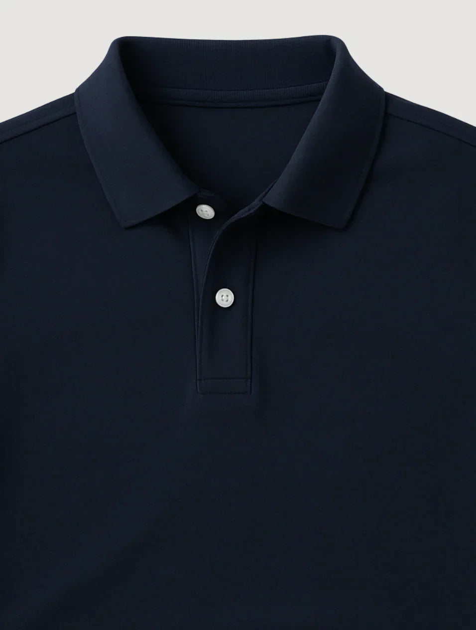The Santorini Men's Timeless Navy Blue Polo