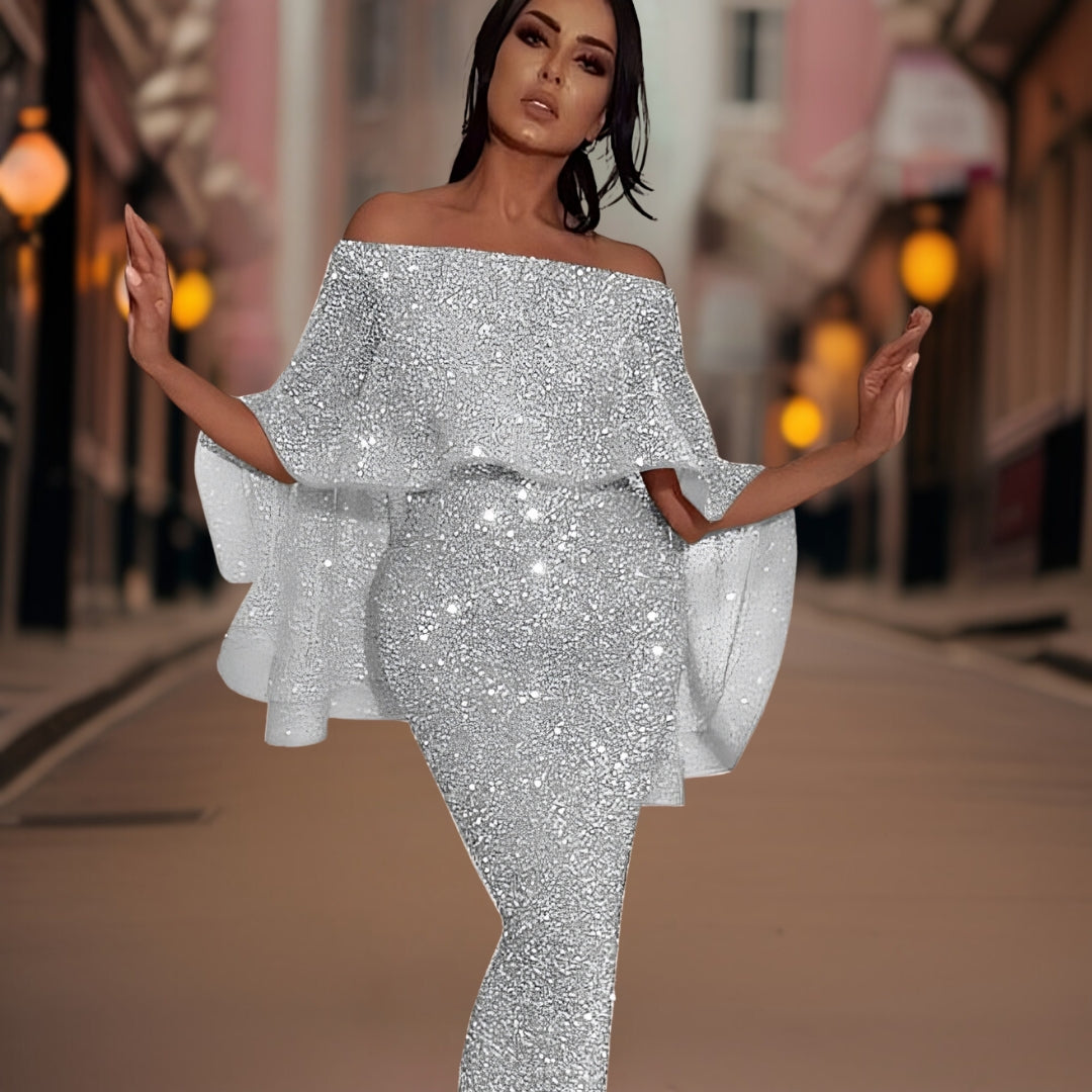 Women's Formal Off Shoulder Evening Gown