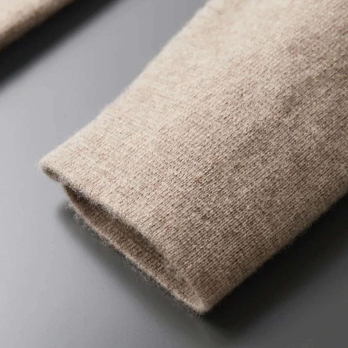 The Huntley Men's Soft Suit Collar Merino Wool Knit Cardigan