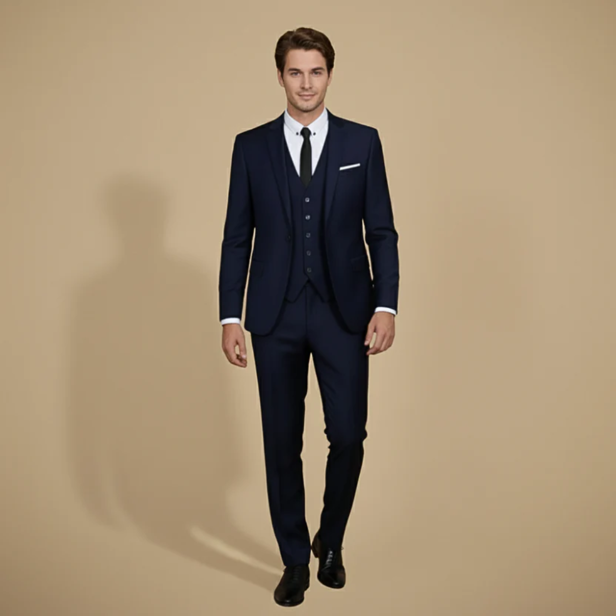 The Saluzzo Men's Classic Two Piece Suit
