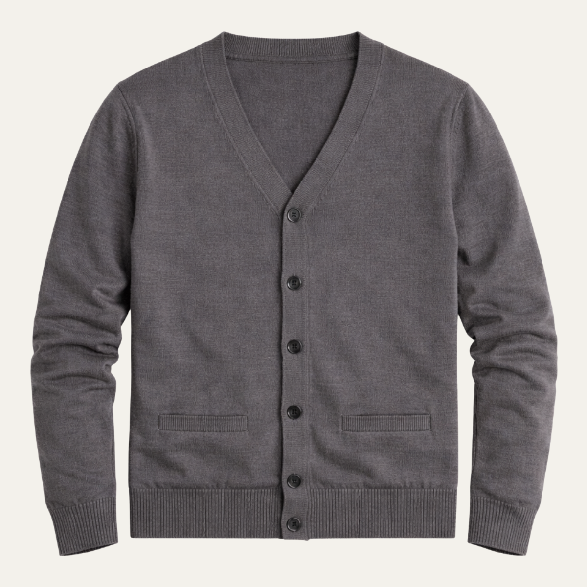 The Porto Cervo Men’s V Neck Lightweight Knit Cardigan