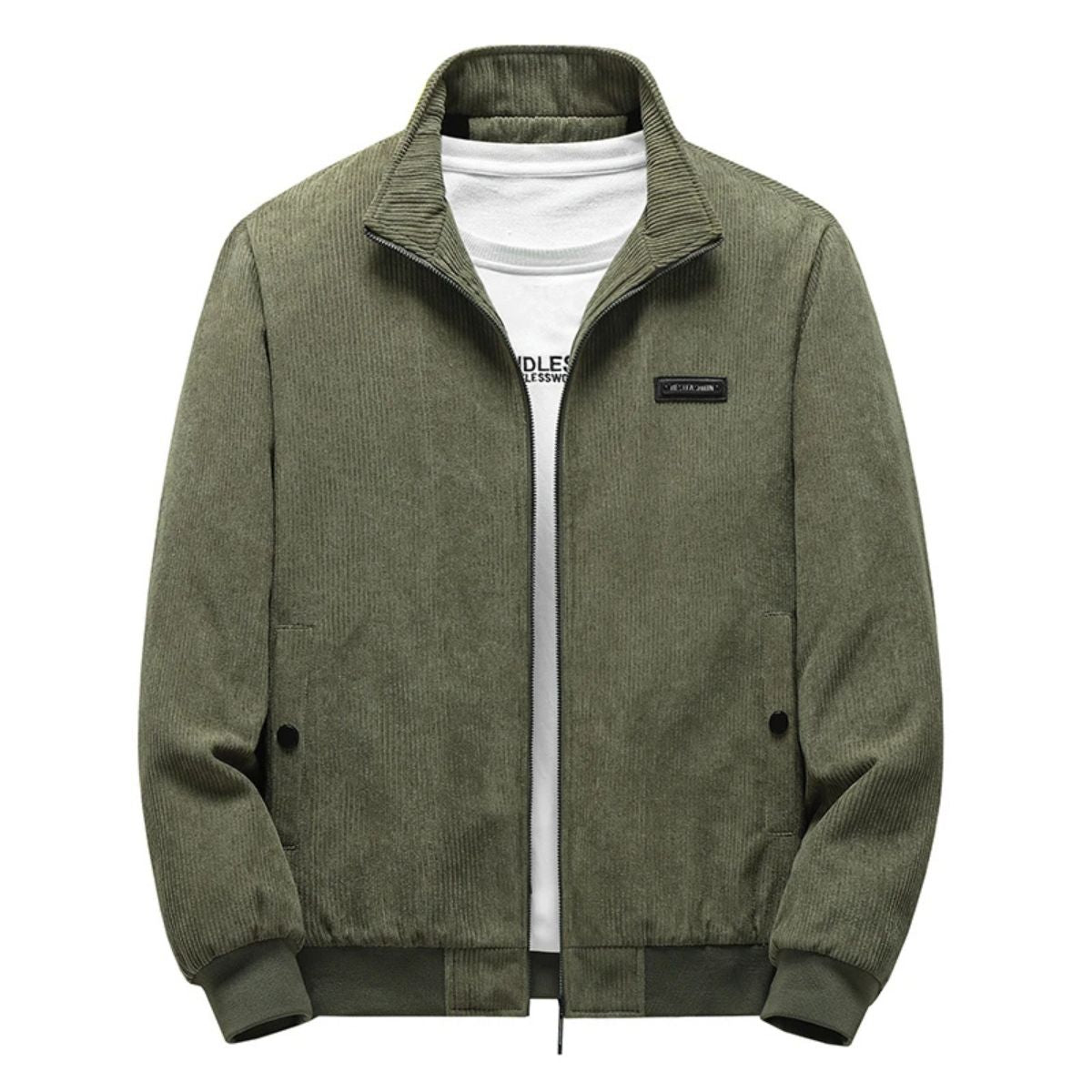 The Vilnius Fleece Lined Outdoor Corduroy Jacket for Men