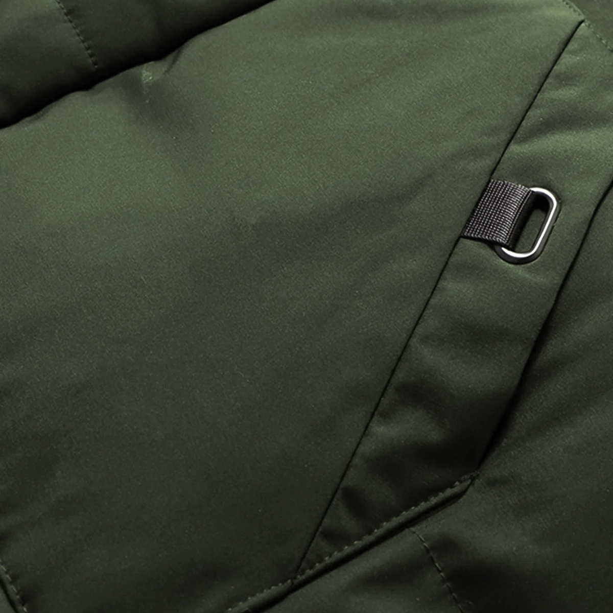 The Alghero Men's Winter Puffer Hooded Coat with Pockets