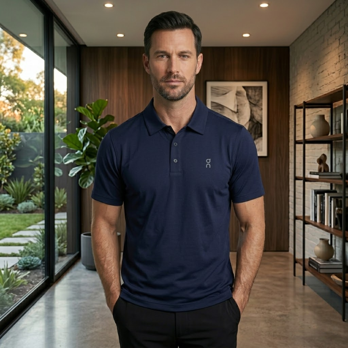 The Alden Men’s Smart Polo Shirt
