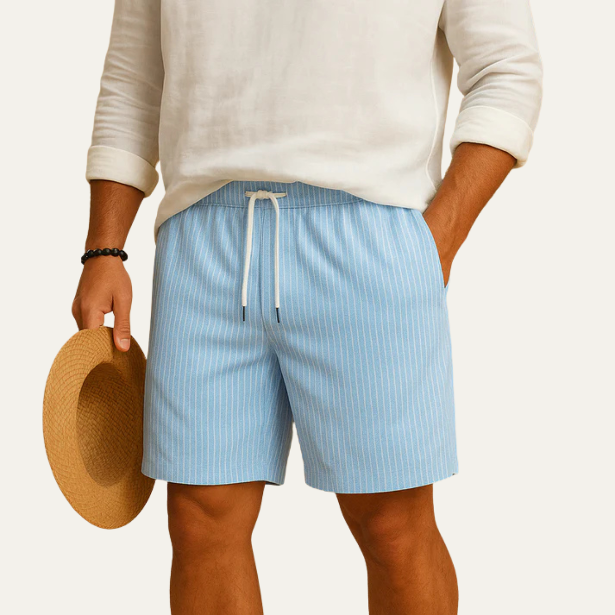 The Bassano Men's Drawstring Summer Shorts
