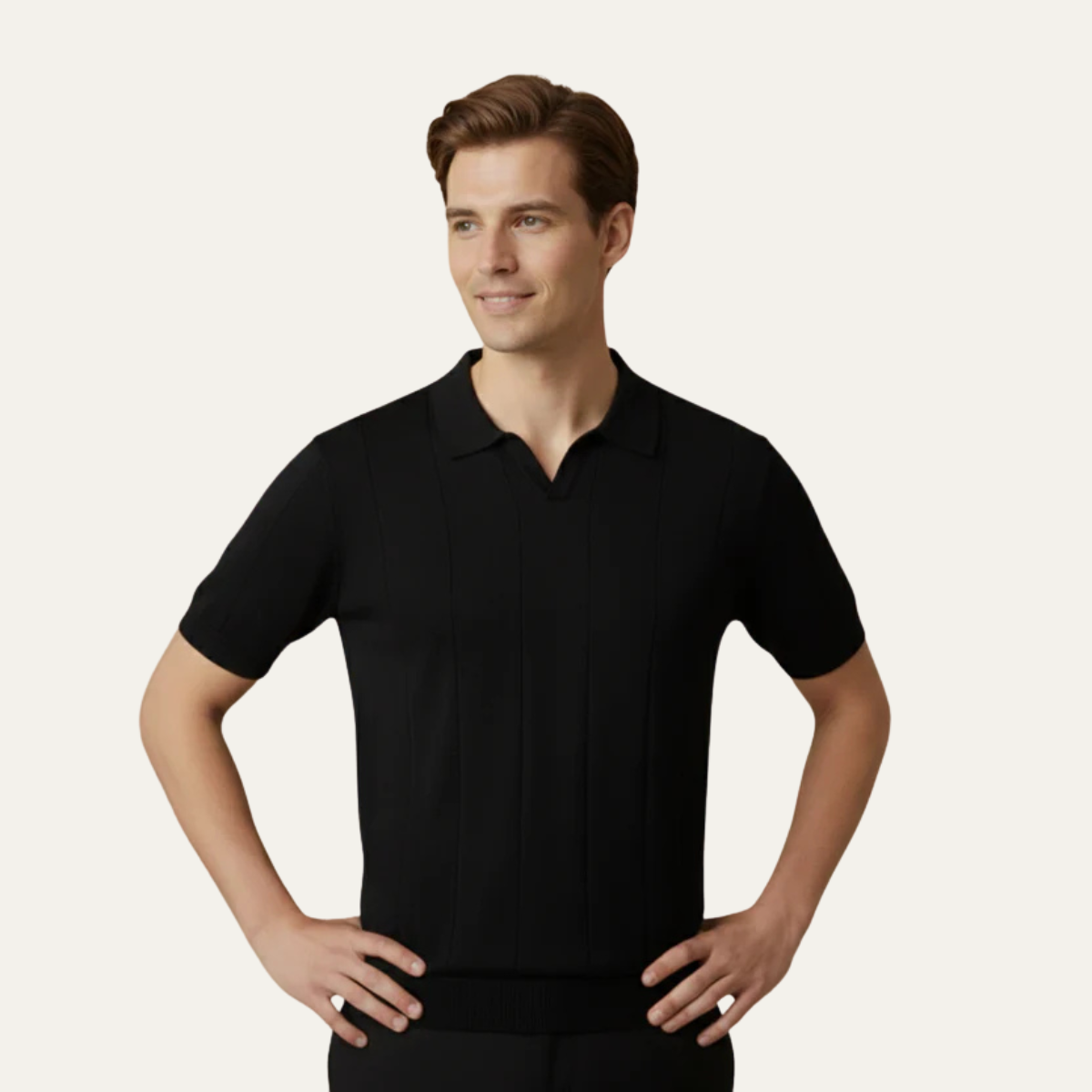 The Sondrio Men’s Short Sleeve Polo Shirt