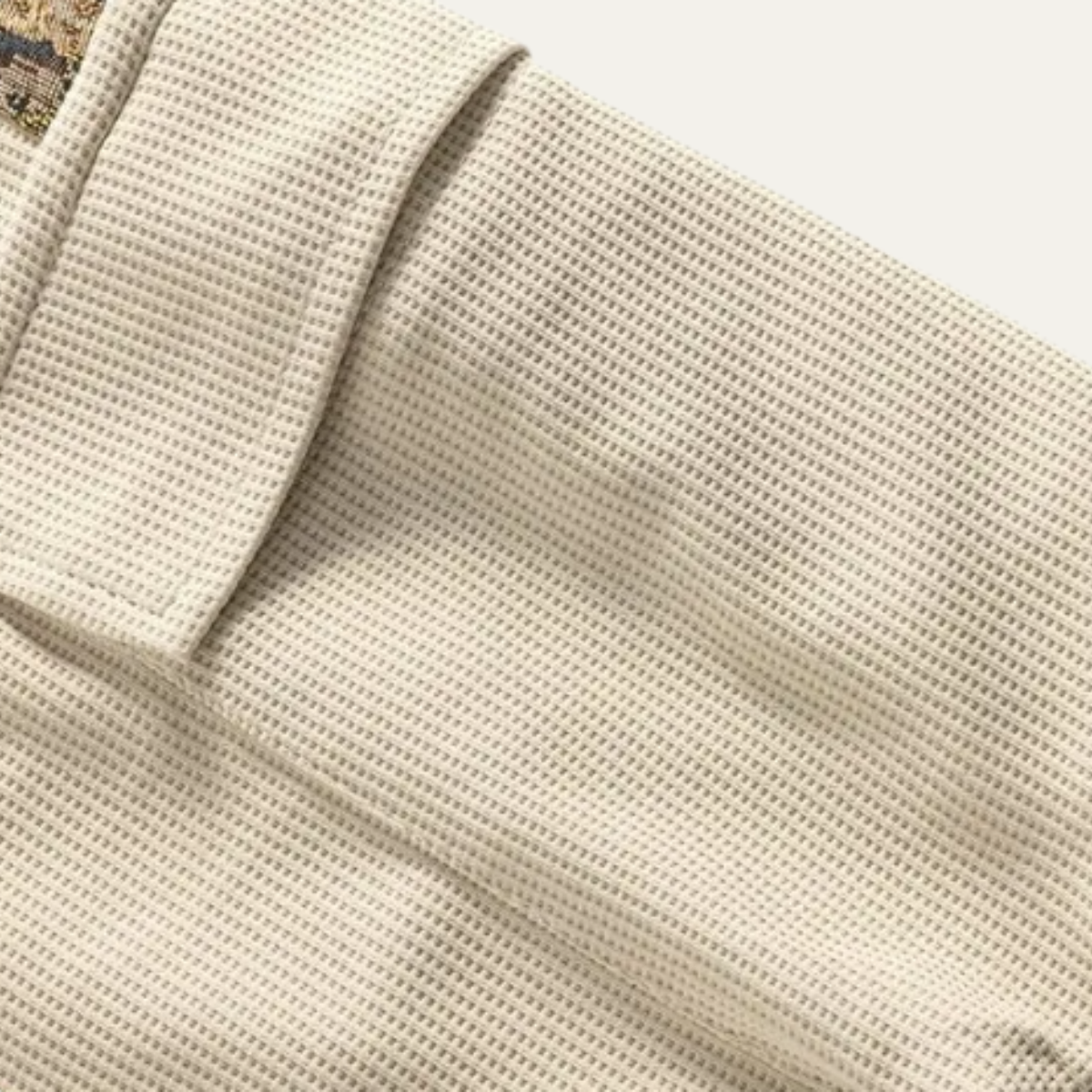 The Balmain Men’s Textured Casual Shorts Elastic Waist Drawstring Summer Shorts