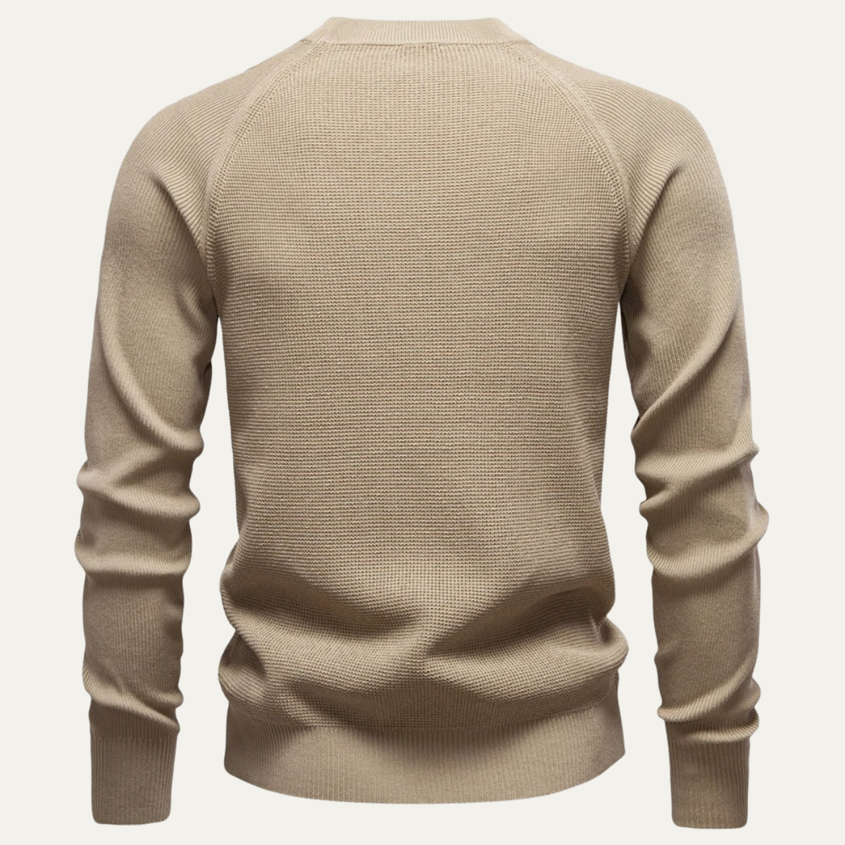 The Anglesey Men's Casual Knitted Crew Neck Sweater