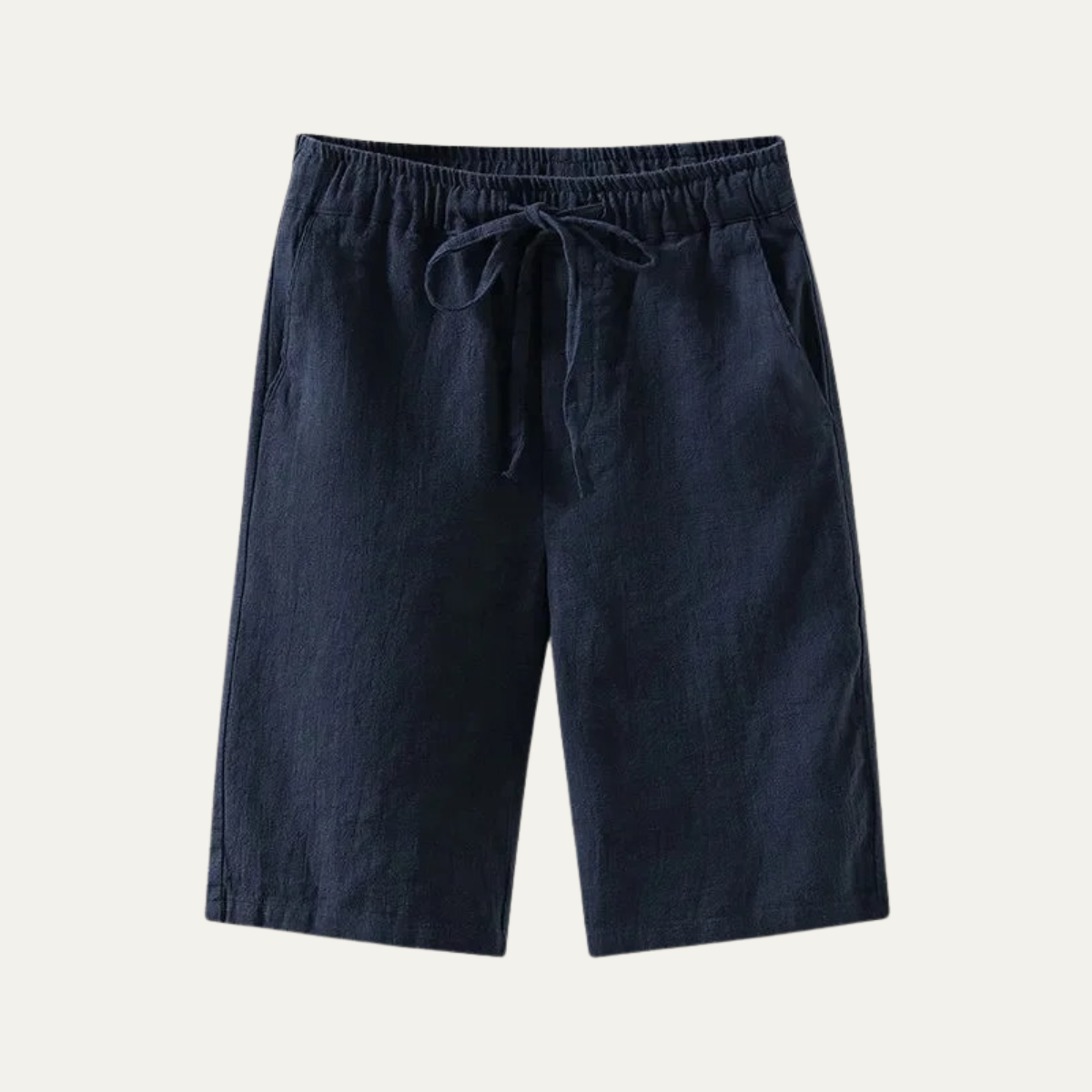 The Glenlake Men’s Lightweight Linen Beach Shorts