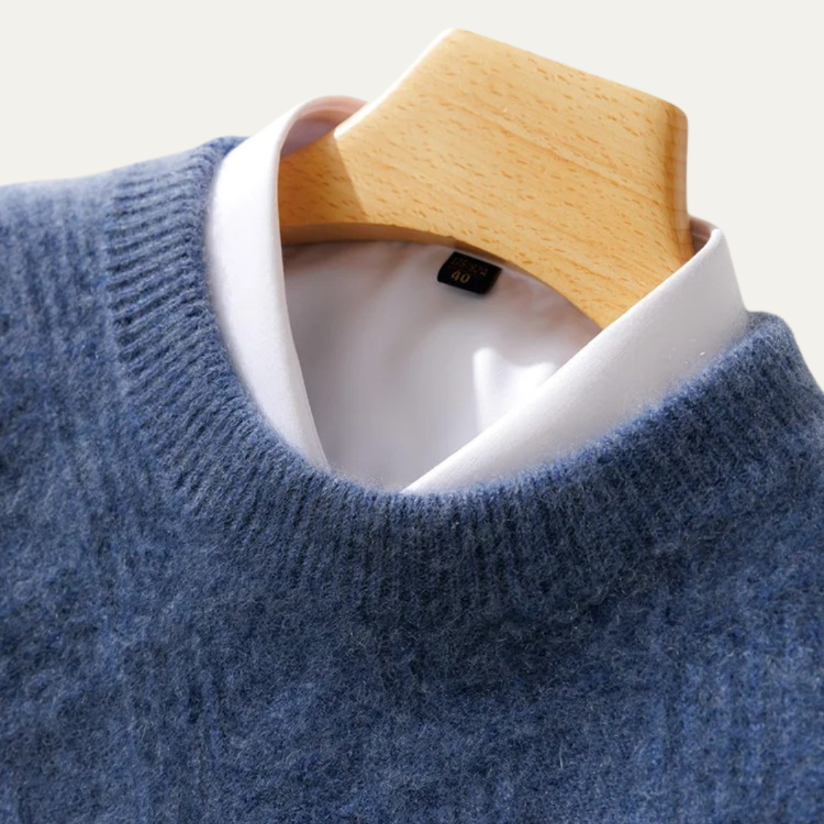 The Inverness Men’s Warm Winter Cashmere Sweater