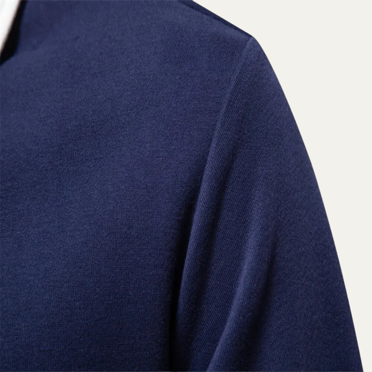 The Marlowe Men’s Casual Smart Polo Collar Sweater
