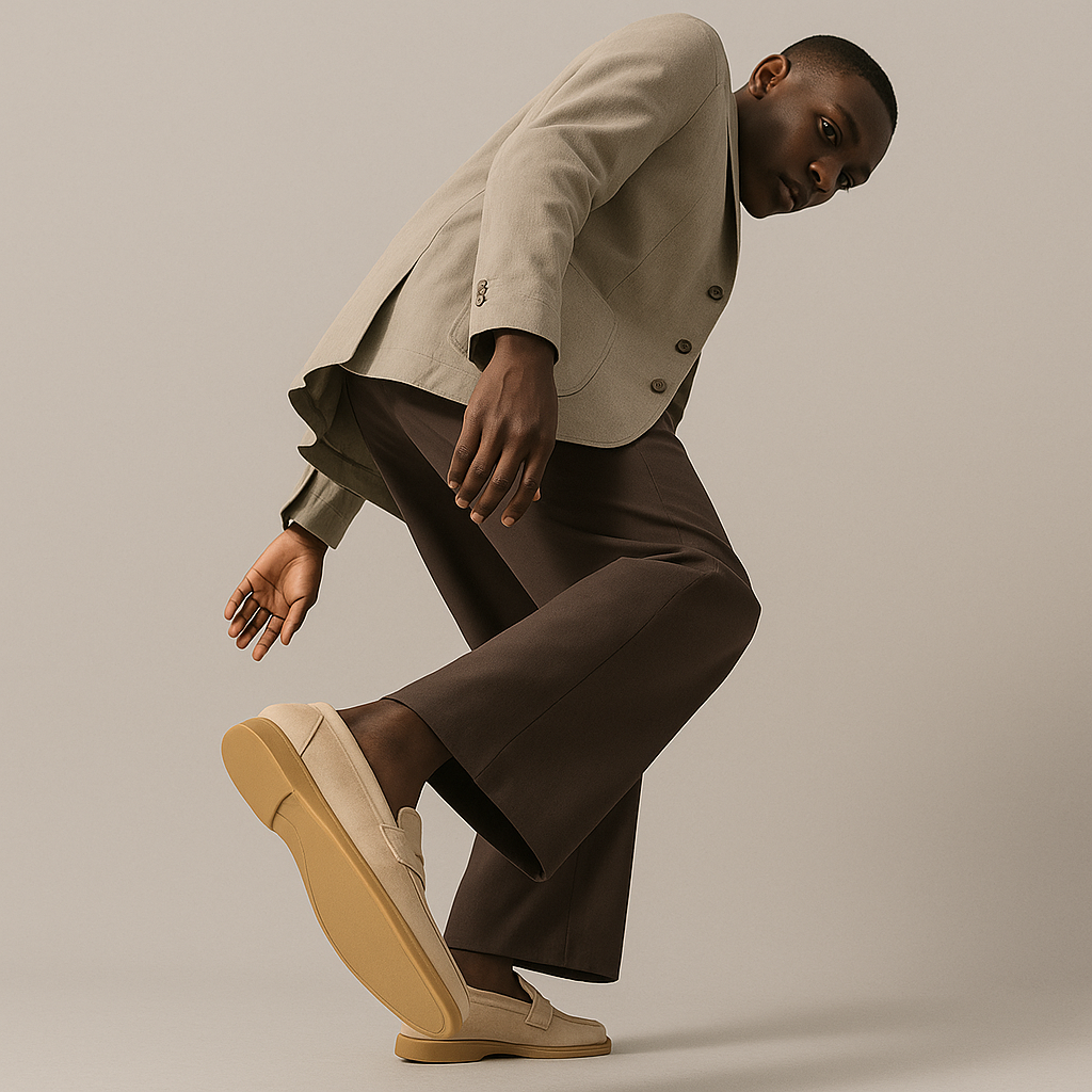 Men’s Comfortable Suede Slip On Loafers