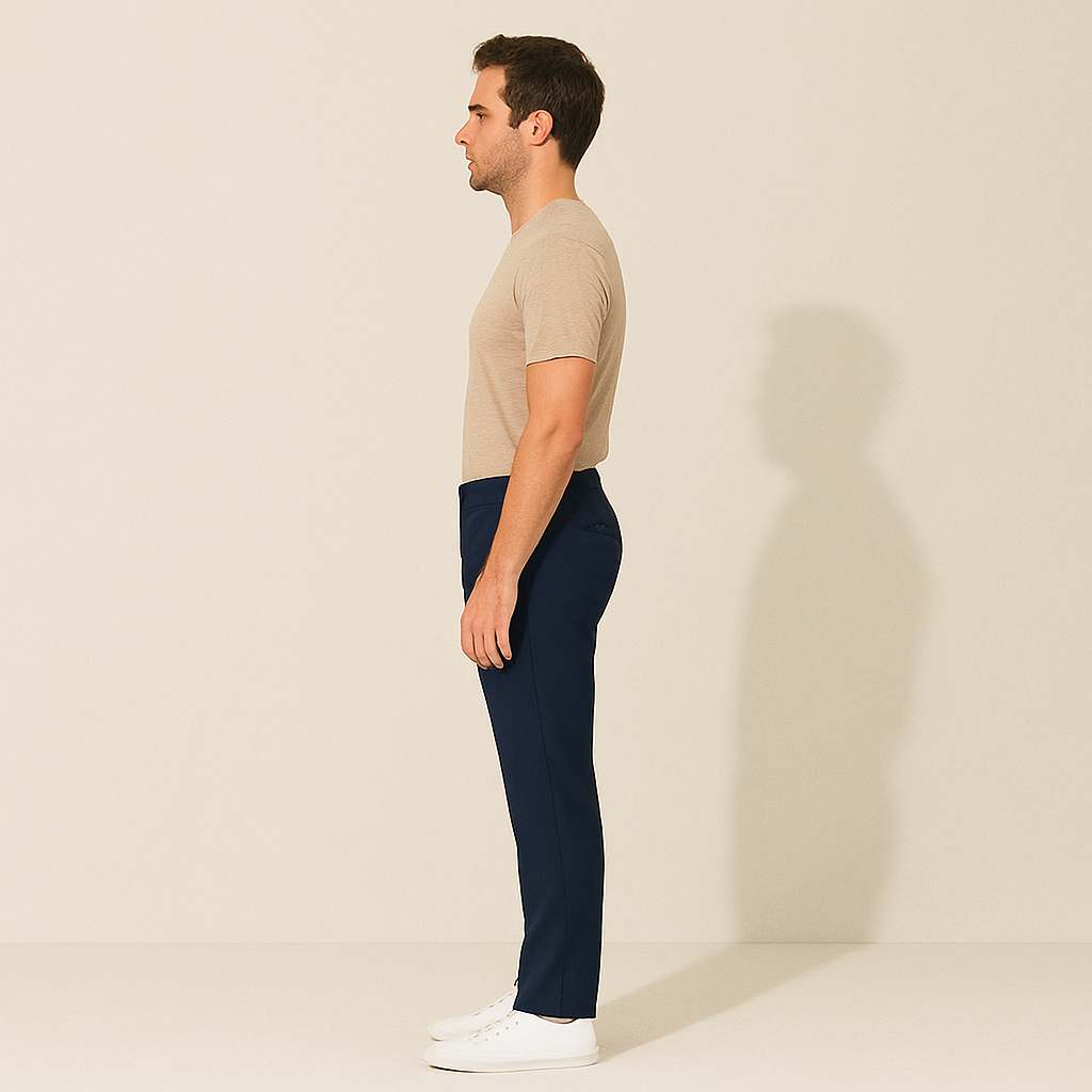 The Santorini Classic Chino Pants For Men - Navy Blue