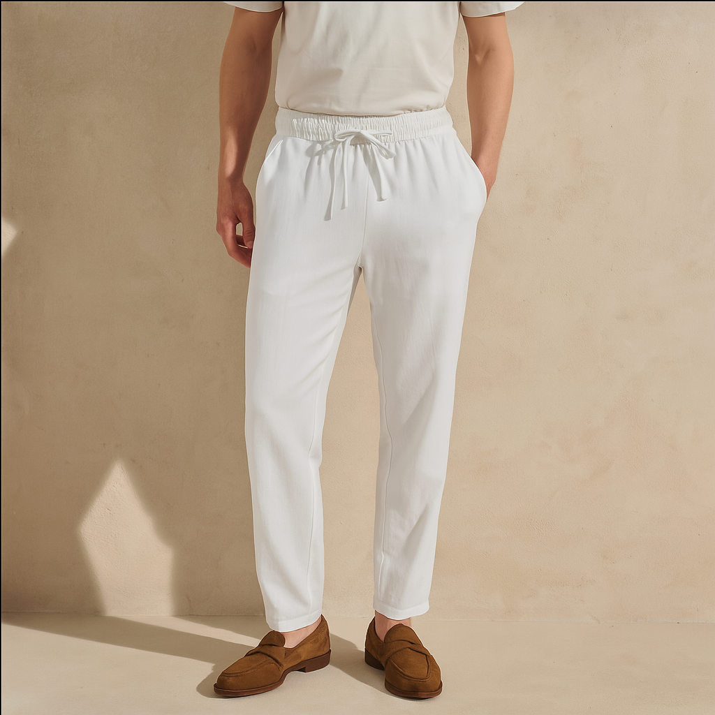 The Portofino Linen Pants – Casual Summer Fit for Men