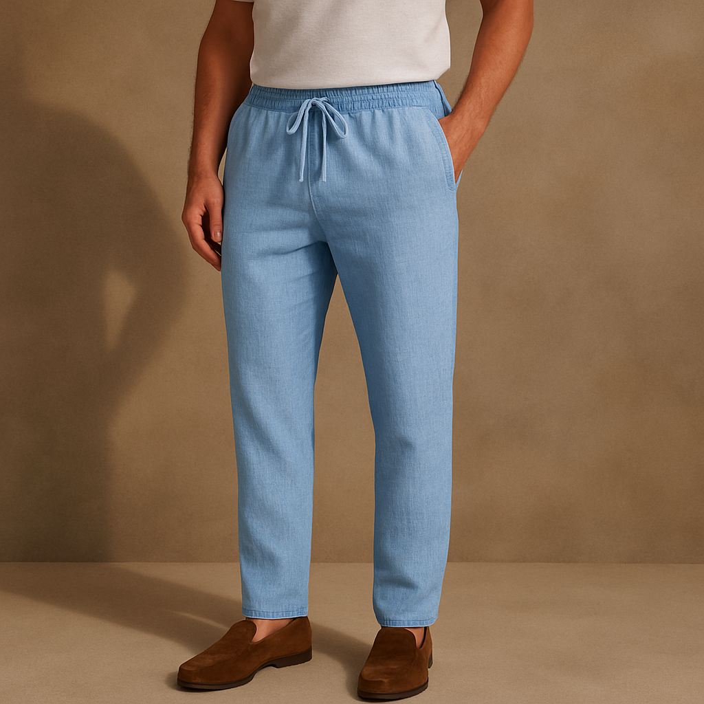 The Portofino Linen Pants – Casual Summer Fit for Men