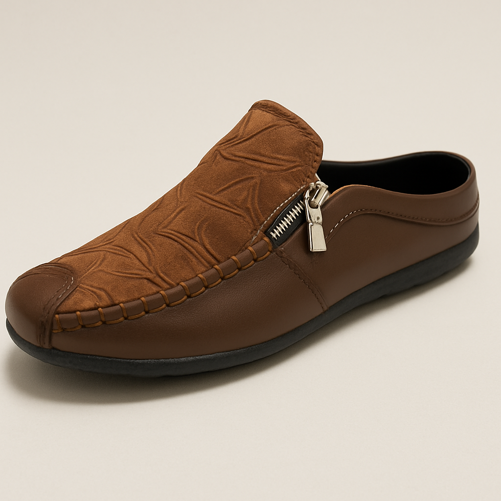 Comfortable Men’s Leather Loafers – Easy Slip-On Style