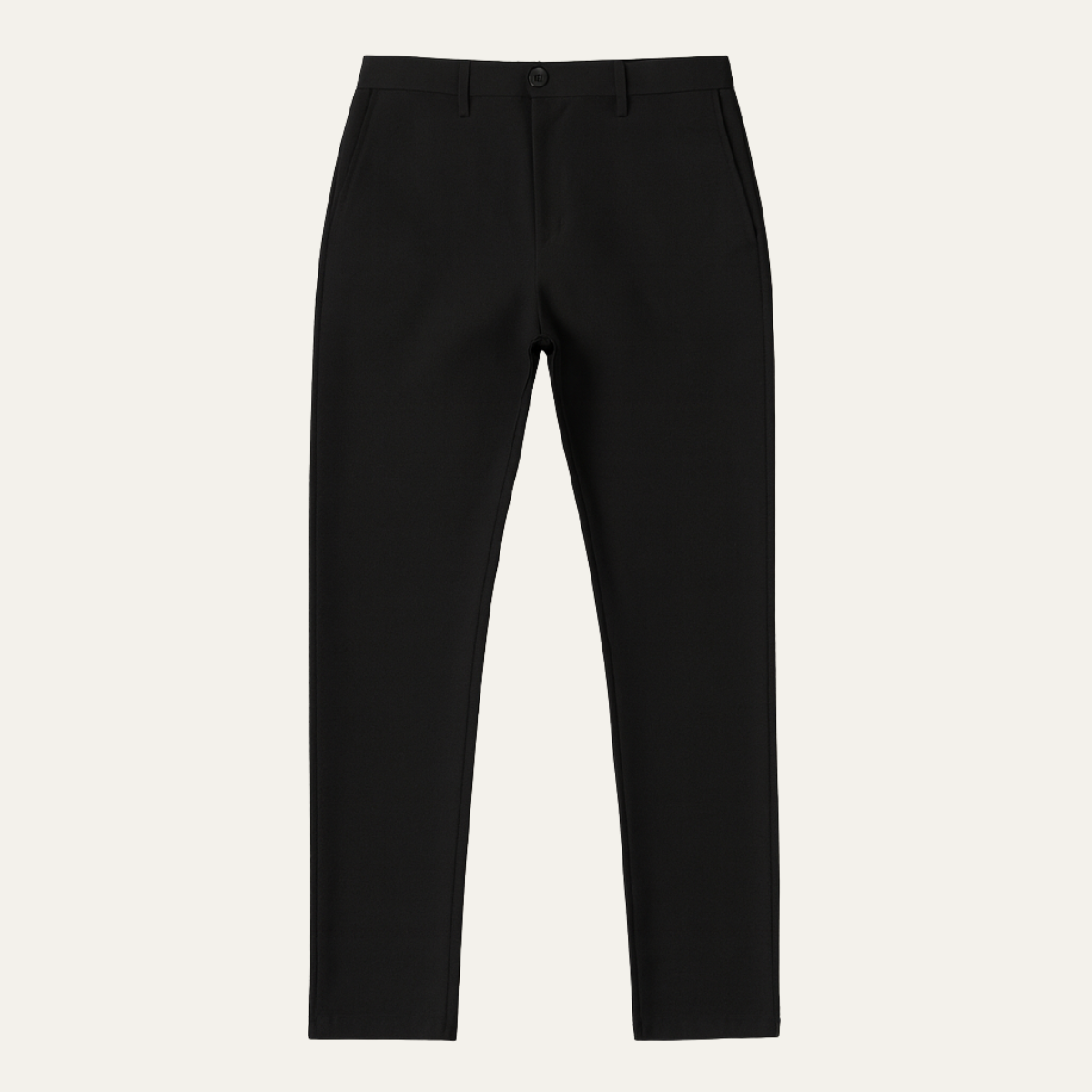 The Santorini Classic Chino Pants For Men - Black